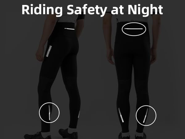 Calças compridas de ciclismo ROCKBROS para homem e mulher, calças de ciclismo para quatro estações com acolchoamento 4D, calças compridas de ciclismo com bolsos, calças de corrida, MTB respirável