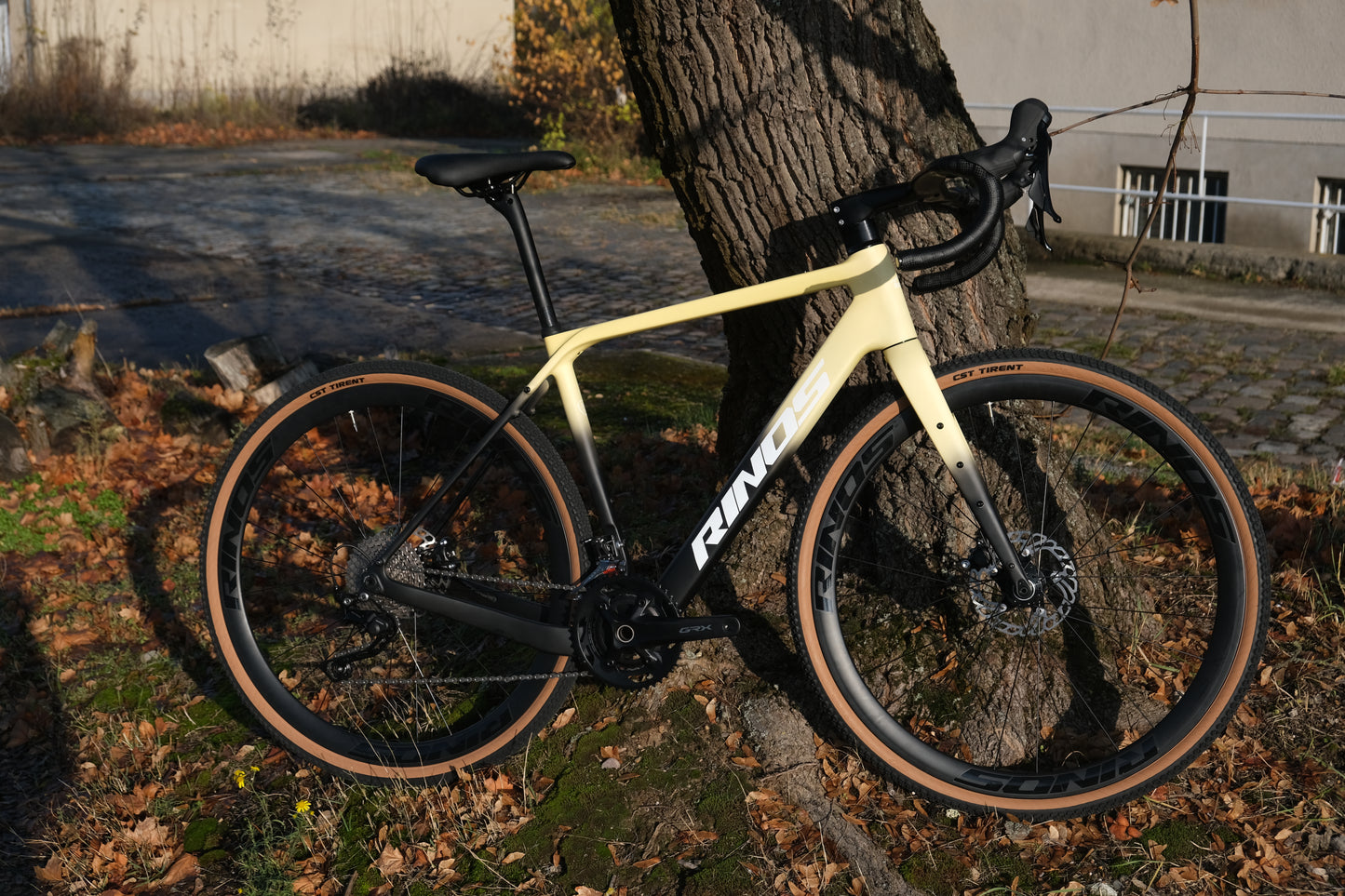 Bicicleta de cascalho de carbono RINOS Sandman7.0 Shimano GRX820