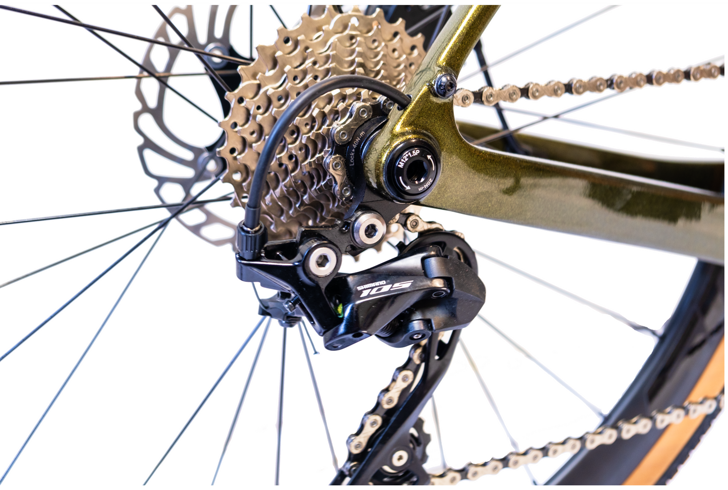 Bicicleta de cascalho de carbono RINOS Sandman3.0 Shimano R7000