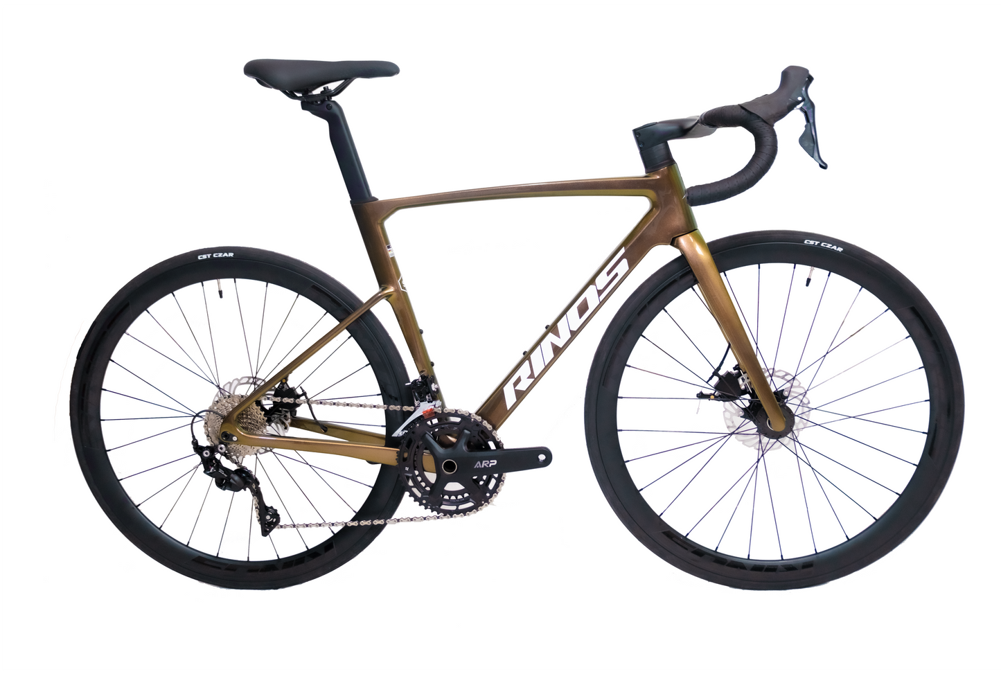 RINOS Bicicleta de estrada de carbono 700C Shimano SORA R3000 18 velocidades Odin1.0
