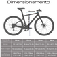Bicicleta de cascalho de carbono RINOS Sandman5.0 Shimano R8000 Ultegra