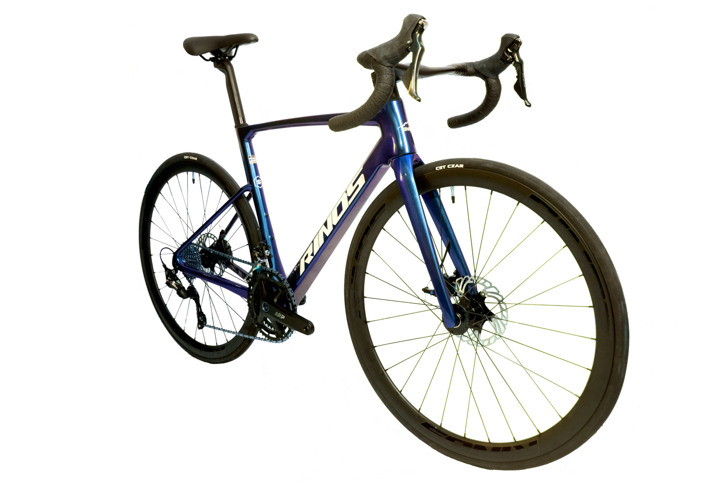 RINOS Bicicleta de estrada de carbono 700C Shimano 105 R7000 22 velocidades Odin3.0