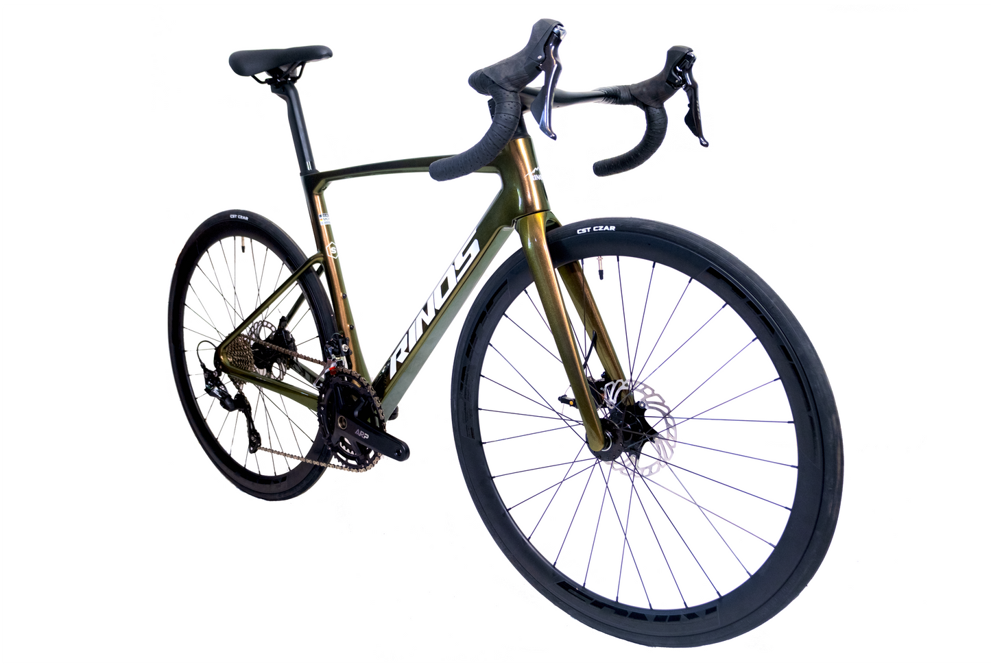 RINOS Bicicleta de estrada de carbono 700C Shimano 105 R7000 22 velocidades Odin3.0