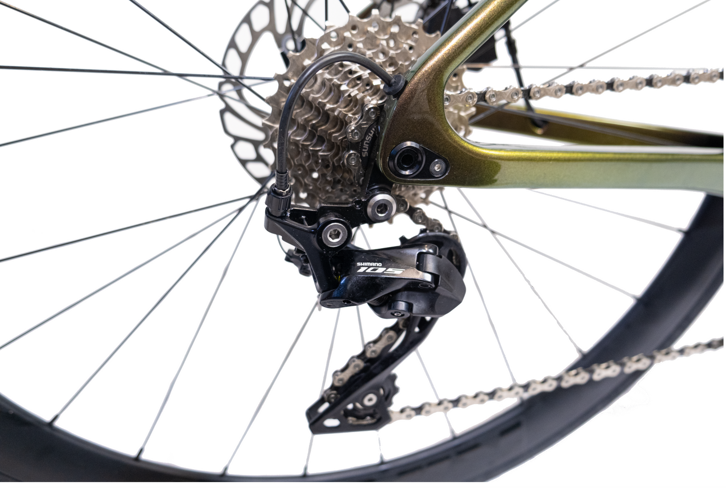 RINOS Bicicleta de estrada de carbono 700C Shimano 105 R7000 22 velocidades Odin3.0