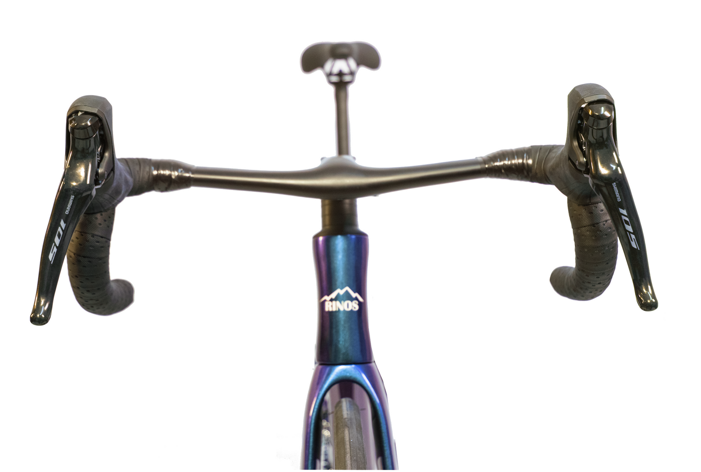 RINOS Bicicleta de estrada de carbono 700C Shimano 105 R7000 22 velocidades Odin3.0