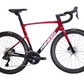RINOS bicicleta de estrada em carbono Odin7.1 Shimano Ultegra Di2 Vermelha XS com rodas de carbono – 24 velocidades