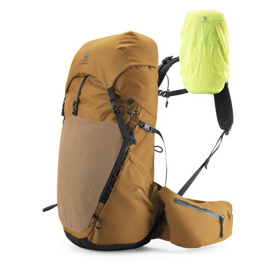 Mochila de caminhada respirável de 25 litros - com bolso removível e acesso lateral.