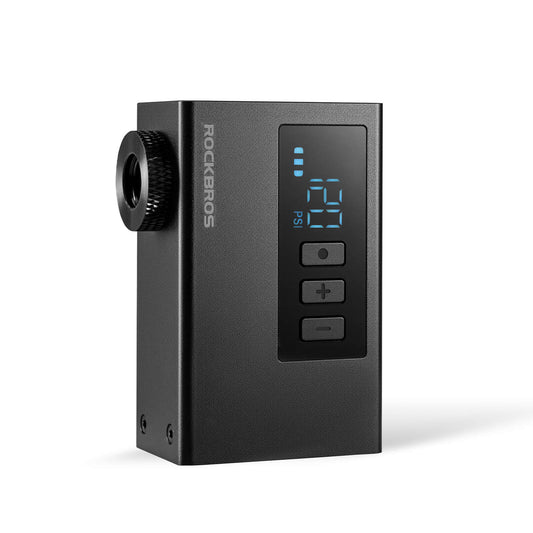 Mini Bomba Elétrica Portátil para Bicicleta AS240 Pro ROCKBROS