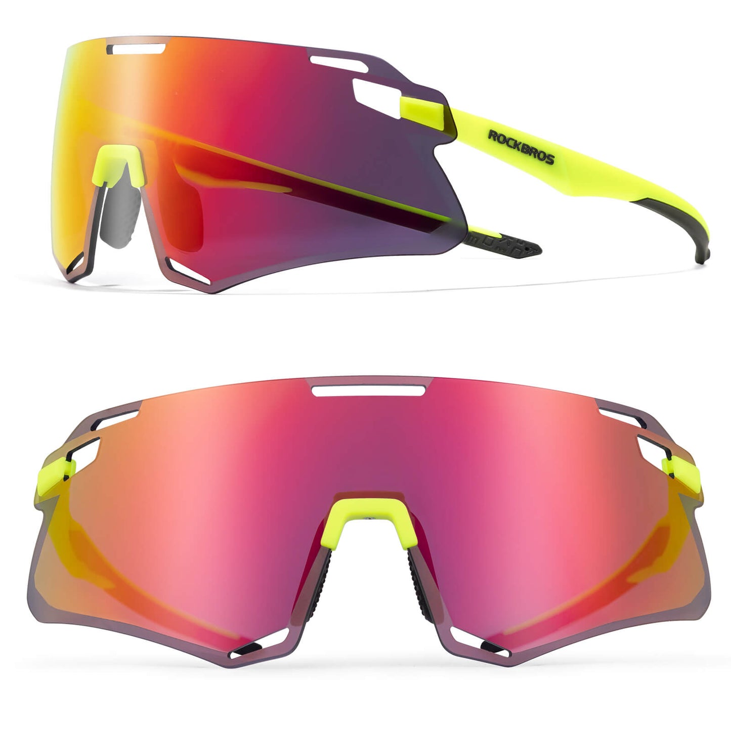 Óculos de sol, óculos de ciclismo à prova de vento para esportes ao ar livre, ROCKBROS