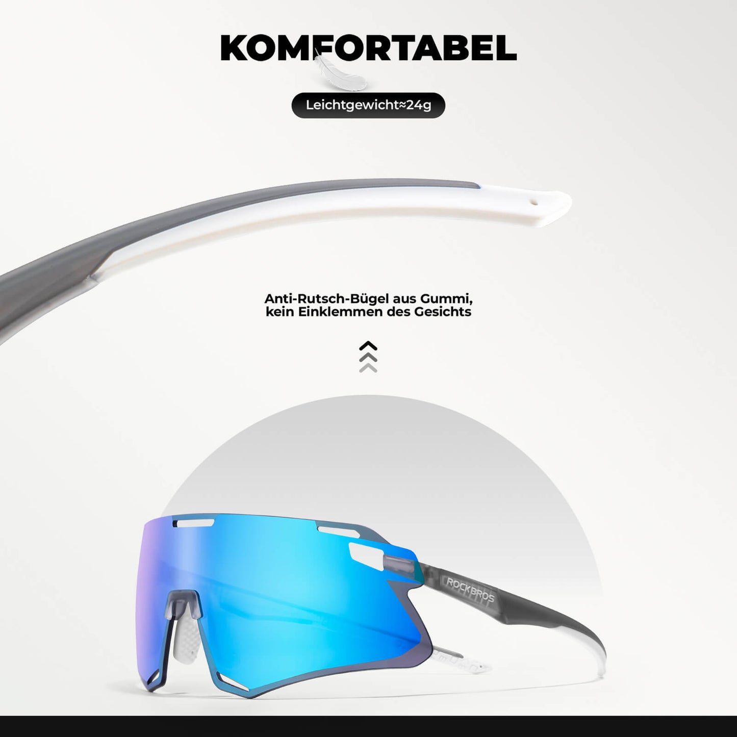 Óculos de sol, óculos de ciclismo à prova de vento para esportes ao ar livre, ROCKBROS