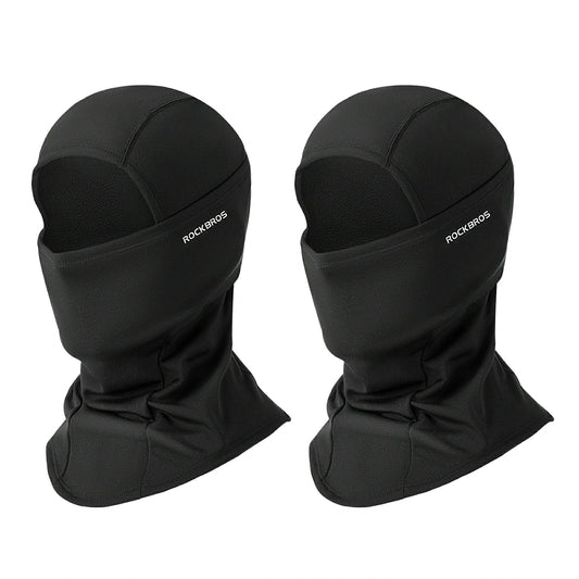 Conjunto de 2 Balaclavas Outono/Inverno para Esportes ao Ar Livre Unissex ROCKBROS