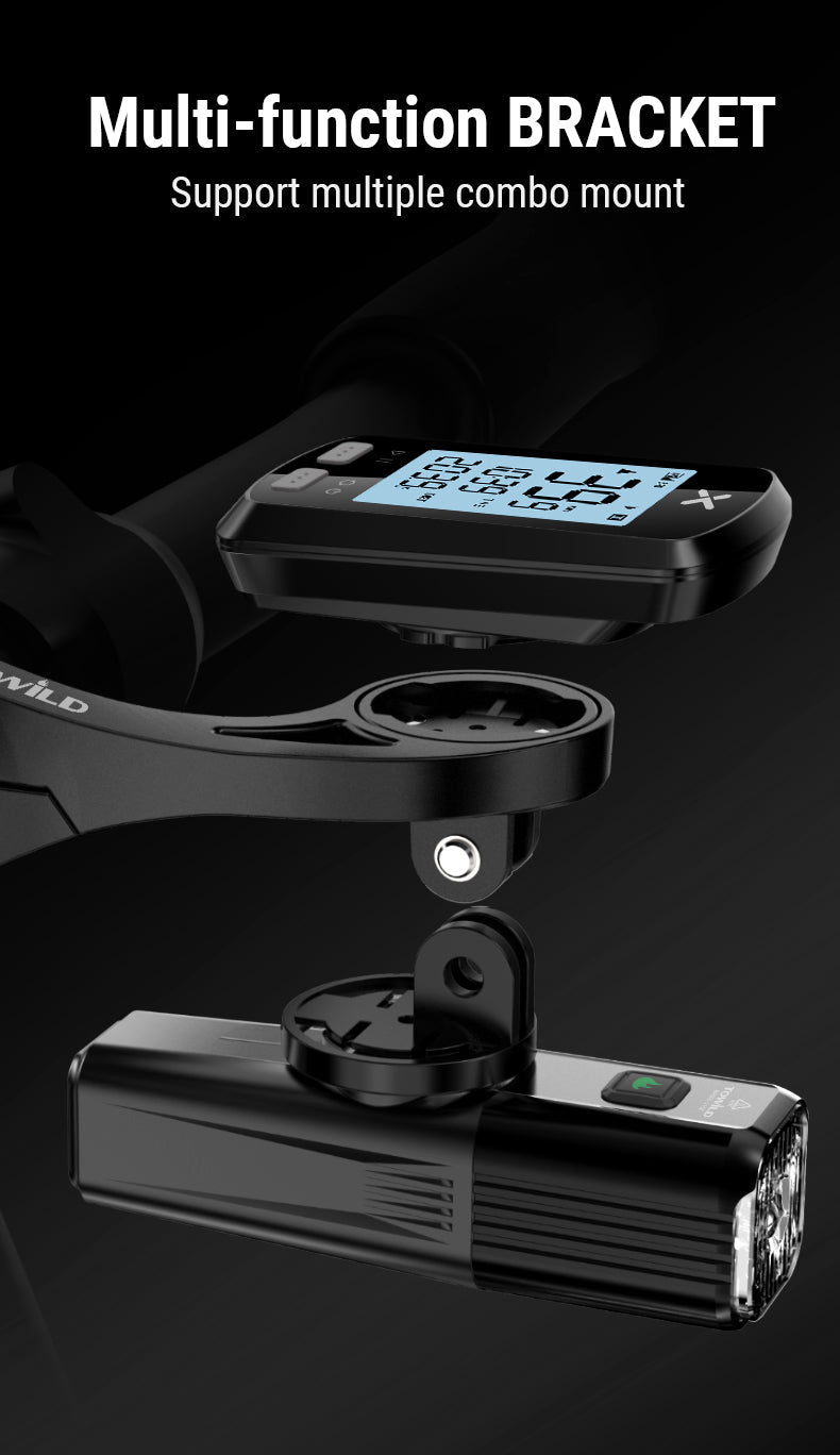 Towild as90 guiador de bicicleta lanterna suporte extensão para bicicleta computador luz e gopro garmin xoss igpsport