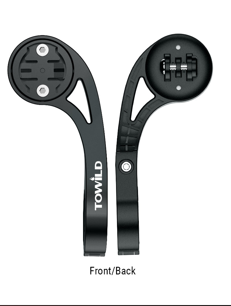 Towild as90 guiador de bicicleta lanterna suporte extensão para bicicleta computador luz e gopro garmin xoss igpsport