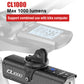 Farol de bicicleta TOWILD CL1000 para passeios noturnos compatível com Garmin/GoPro Mount farol de bicicleta brilhante de 1000 lúmens 4000mAh Bateria farol de bicicleta à prova d'água para passageiros