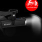 Farol de bicicleta TOWILD CL1000 para passeios noturnos compatível com Garmin/GoPro Mount farol de bicicleta brilhante de 1000 lúmens 4000mAh Bateria farol de bicicleta à prova d'água para passageiros