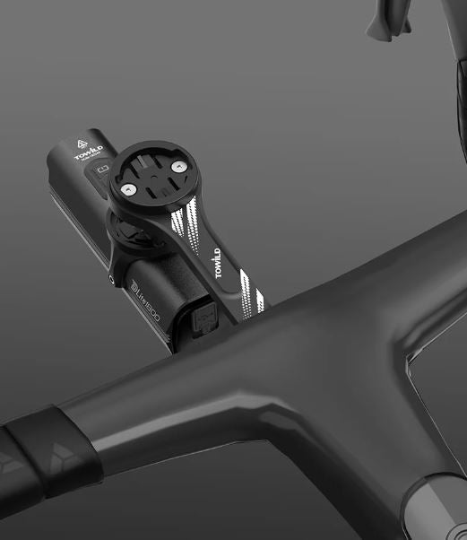 TOWILD Monte de extensão integrada para luz de computador de bicicleta e GoPro
