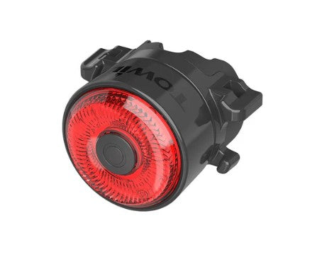 TOWILD TL03 Luz traseira de bicicleta com detecção automática Luz traseira de bicicleta Luz traseira recarregável USB IPX7 à prova d'água 3 modos de segurança Ultra brilhante para passeios noturnos de segurança