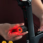 TOWILD TL03 Luz traseira de bicicleta com detecção automática Luz traseira de bicicleta Luz traseira recarregável USB IPX7 à prova d'água 3 modos de segurança Ultra brilhante para passeios noturnos de segurança