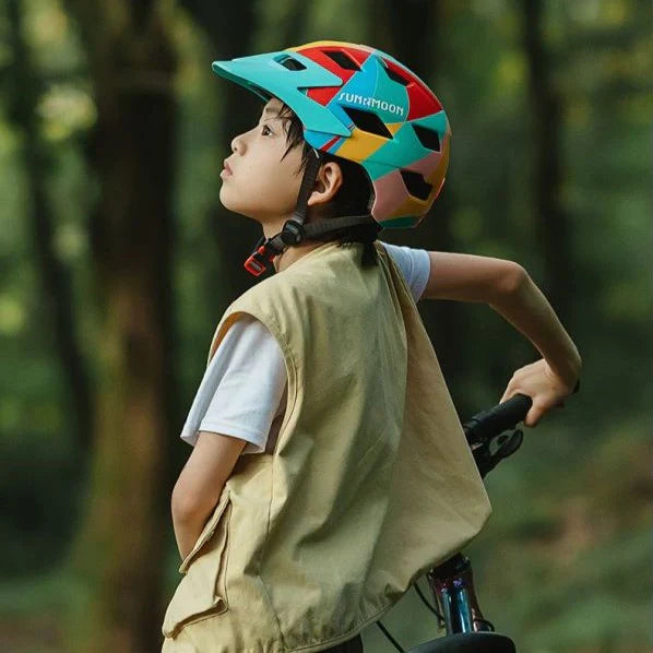 Sunrimoon Capacete infantil infantil leve