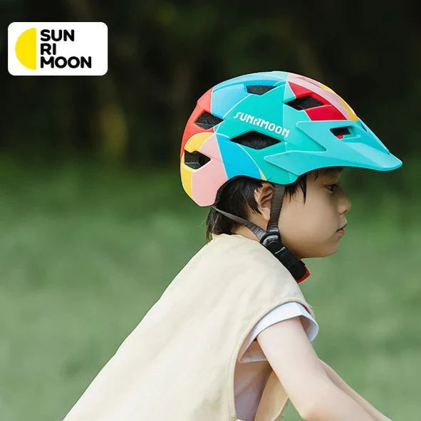 Sunrimoon Capacete infantil infantil leve
