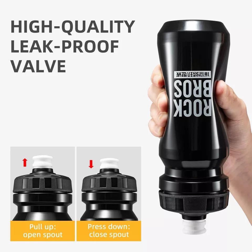 Garrafa de água para bicicleta ROCKBROS 600ml Garrafa de água para ciclismo