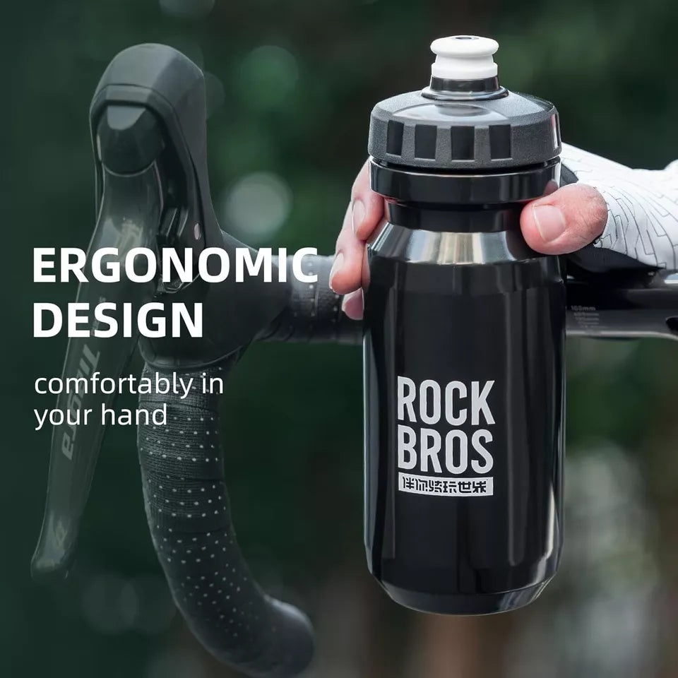 Garrafa de água para bicicleta ROCKBROS 600ml Garrafa de água para ciclismo