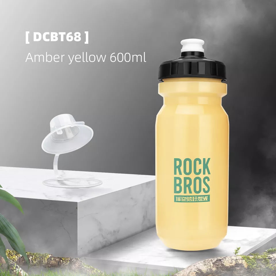 Garrafa de água para bicicleta ROCKBROS 600ml Garrafa de água para ciclismo