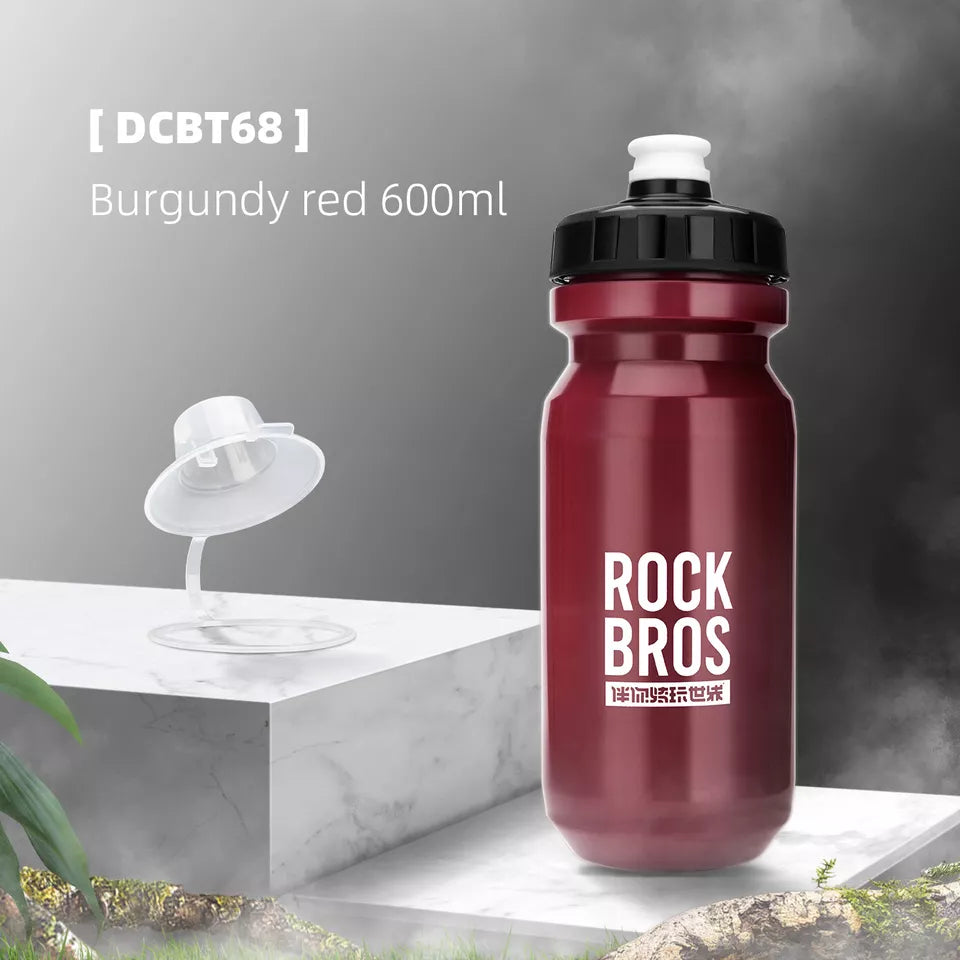 Garrafa de água para bicicleta ROCKBROS 600ml Garrafa de água para ciclismo