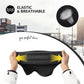 Qunature Cachecol térmico para pescoço, aquecedor de pescoço para inverno, lã grossa, à prova de vento, respirável, feminino e masculino, para esportes ao ar livre, esqui, corrida, ciclismo, snowboard