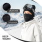 Qunature Cachecol térmico para pescoço, aquecedor de pescoço para inverno, lã grossa, à prova de vento, respirável, feminino e masculino, para esportes ao ar livre, esqui, corrida, ciclismo, snowboard