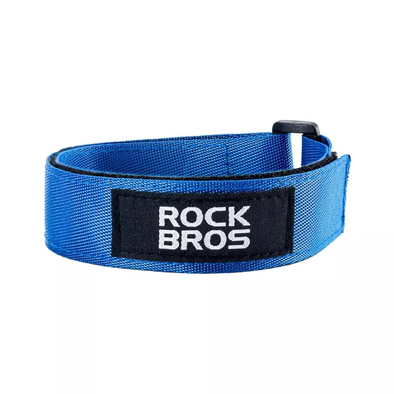 ROCKBROS Velcro cinta de amarração cinta de amarração 49,8 cm tiras de bicicleta para fixação