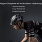 Capacete de bicicleta ROCKBROS capacete de bicicleta com capa magnética removível capacete MTB