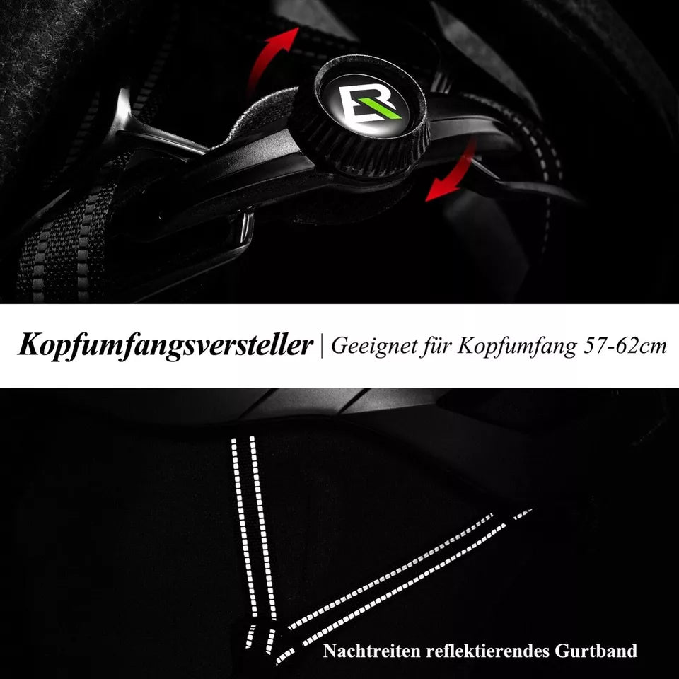 Capacete de bicicleta ROCKBROS capacete de bicicleta com capa magnética removível capacete MTB