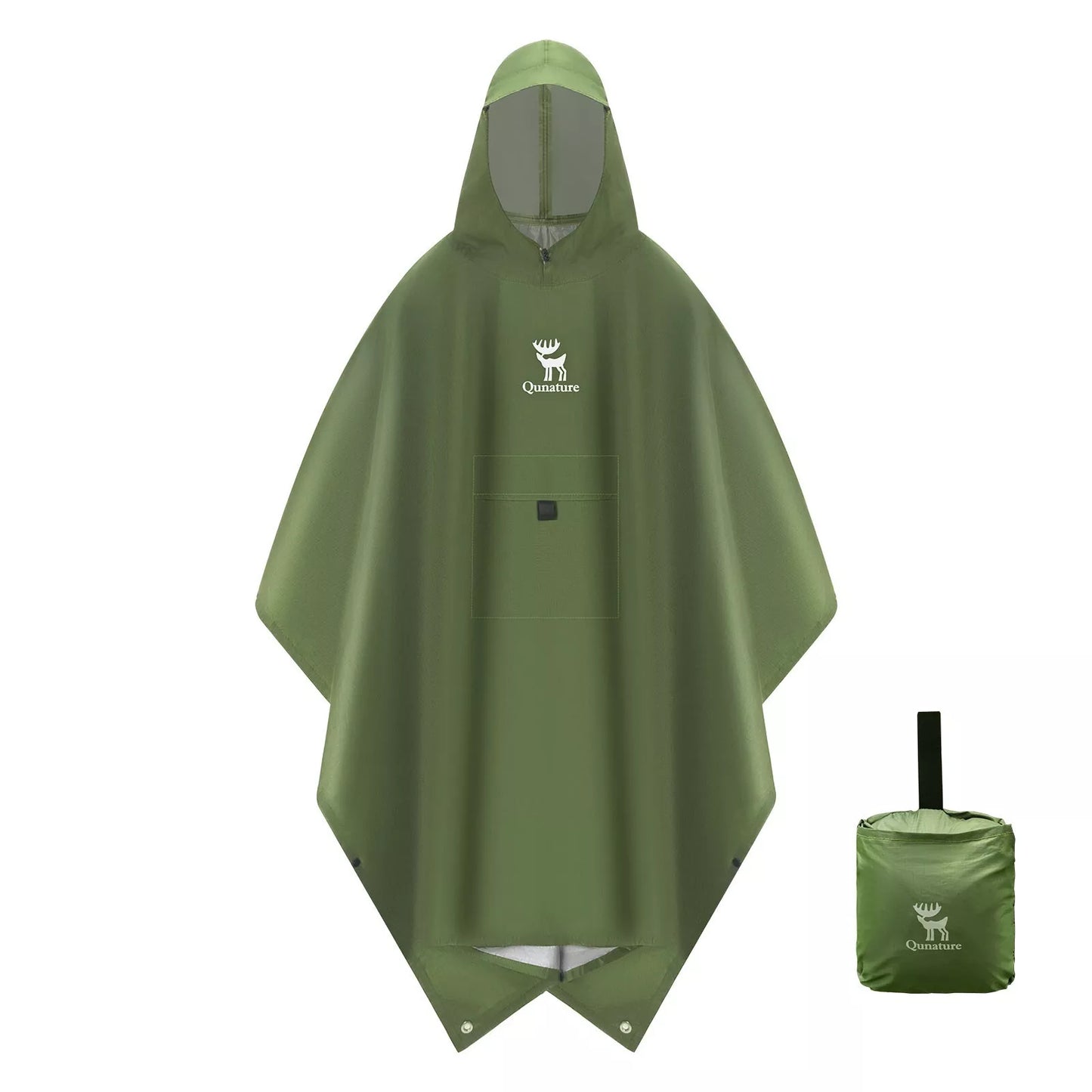 Qunature Outdoors Multifuncional Poncho de Chuva Bicicleta Capa de Chuva Poncho de Chuva