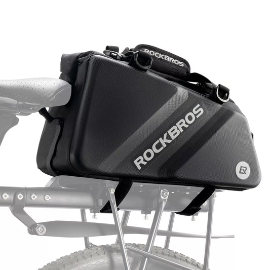 Bolsa de bagagem ROCKBROS, cestos para rodas traseiras de bicicleta, 11,6L, porta-bagagens -