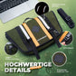 Bolsa para guidão ROCKBROS 2.5L-4L bolsa frontal para bicicleta bolsa transversal com alça de ombro verde