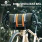 Bolsa para guidão ROCKBROS 2.5L-4L bolsa frontal para bicicleta bolsa transversal com alça de ombro verde