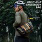 Bolsa para guidão ROCKBROS 2.5L-4L bolsa frontal para bicicleta bolsa transversal com alça de ombro verde