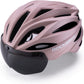 Capacete de bicicleta adulto ROCKBROS com viseira magnética removível respirável ajustável para homens e mulheres 58-62cm