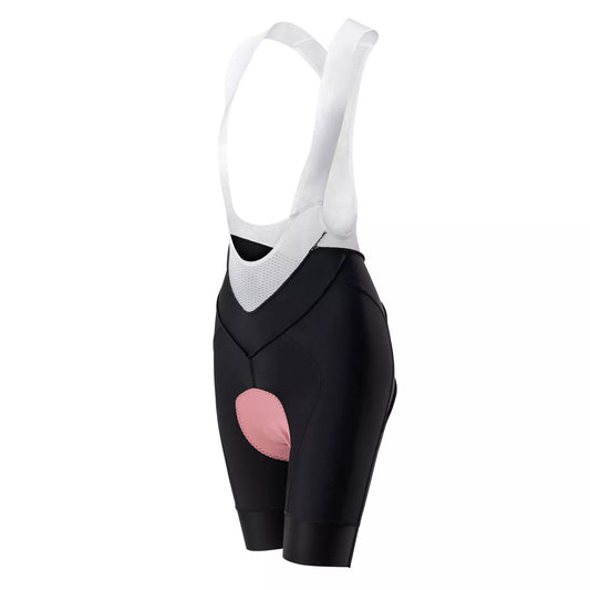 Shorts femininos de ciclismo ROCKBROS com alças, shorts acolchoados para bicicleta, MTB