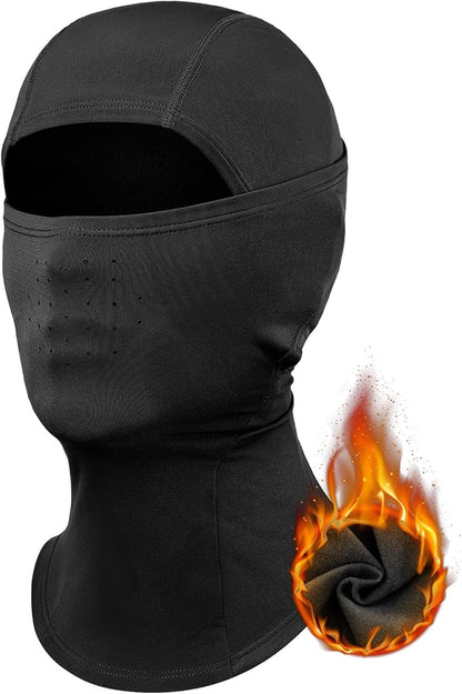 Qunature Balaclava Balaclava Esqui de inverno Máscara Facial respirável à prova de vento Máscara M/L para esportes ao ar livre Esqui Ciclismo Snowboard Motociclismo Mulheres/Homens