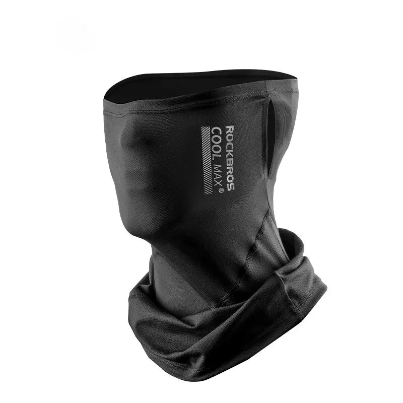 Toalha multifuncional de verão ROCKBROS COOLMAX Wrap UPF50+ Máscara para bicicleta/motocicleta