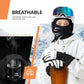 Qunature Balaclava Balaclava Esqui de inverno Máscara Facial respirável à prova de vento Máscara M/L para esportes ao ar livre Esqui Ciclismo Snowboard Motociclismo Mulheres/Homens