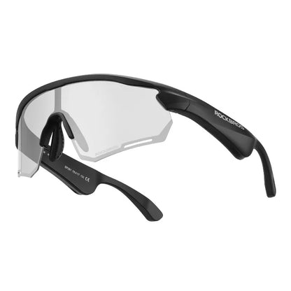 ROCKBROS Eletrônico Bluetooth Óculos Bicicleta Motocicleta Carro Corrida Ao Ar Livre TAC