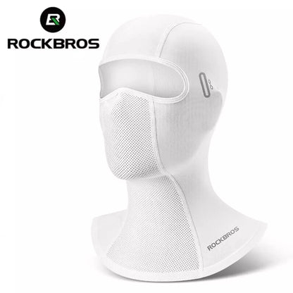 ROCKBROS Balaclava respirável balaclava capa de cabeça para homens e mulheres