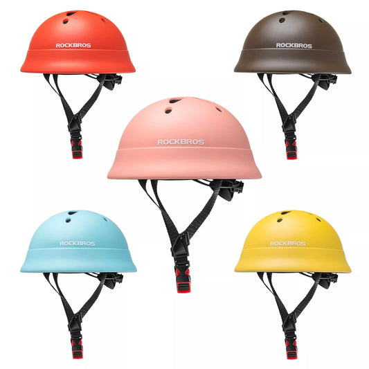 Capacete de bicicleta infantil ROCKBROS, capacete protetor, capacete esportivo juvenil, capacete infantil para 48-52 cm