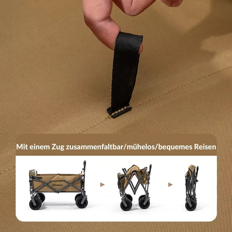 Carrinho de mão para carro de acampamento QUNATURE 180L