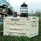 Qunature Camping Caixa Dobrável Organizador Camping Caixa Armazenamento Caixa 26/55/60L