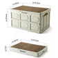Qunature Camping Caixa Dobrável Organizador Camping Caixa Armazenamento Caixa 26/55/60L