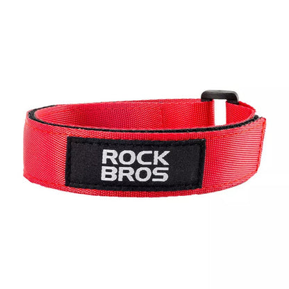 ROCKBROS Velcro cinta de amarração cinta de amarração 49,8 cm tiras de bicicleta para fixação
